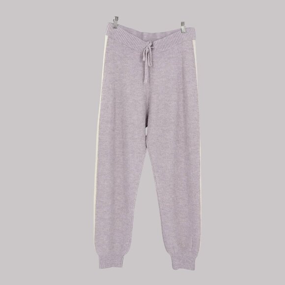 Express Knit Jogger Pants Women M Pink Athleisure Comfortable Relaxed Loungewear - Picture 1 of 8
